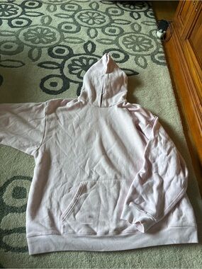 Skims Light Pink Hoodie Sweatshirt